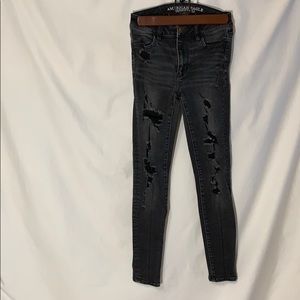 American Eagle High Rise Jeggings.